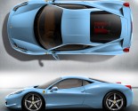 Ferrari 458 Italia baby blue 1 155x125 2010 BMW M3 Cabrio facelift