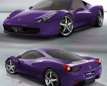 Ferrari 458 Italia purple 2 155x125 2010 BMW M3 Cabrio facelift