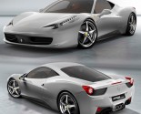 Ferrari 458 Italia silver 2 155x125 2010 BMW M3 Cabrio facelift