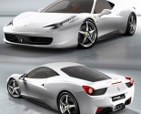 Ferrari 458 Italia white 2 155x125 2010 BMW M3 Cabrio facelift