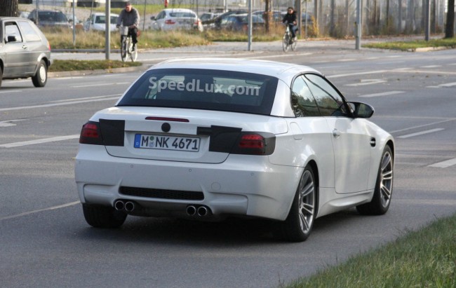 2010 BMW M3 Cabrio facelift