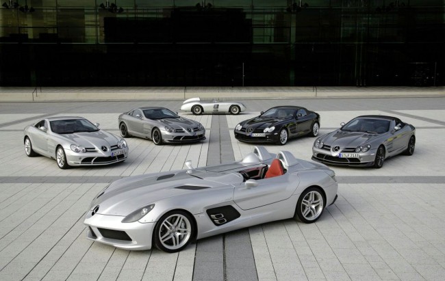 Mercedes SLR McLaren range