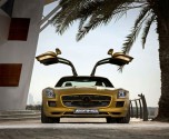Mercedes SLS AMG Desert Gold