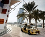 Mercedes SLS AMG Desert Gold