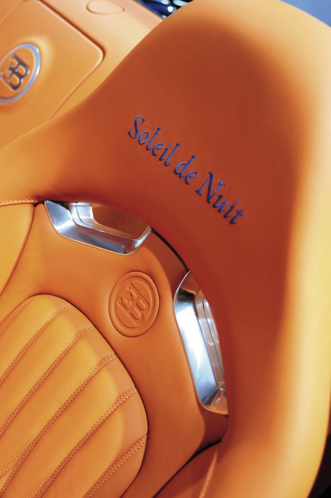 "Soleil de Nuit" - a one-off Veyron version for Middle East