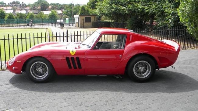 Ferrari 250 GTO Evocazione goes under the auctioneer’s hammer at Brook lands Auction