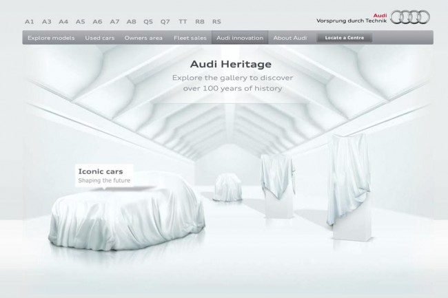 Audi UK Heritage Showroom 1