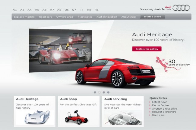 Audi UK Heritage Showroom 2