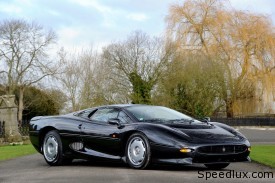 Jet Black Jaguar XJ220