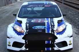 2013 Global RallyCross Championship Ford Fiesta in Global Ford Racing Livery