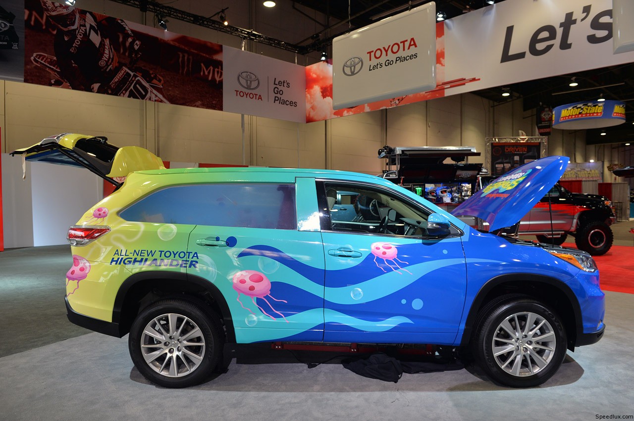 Toyota SpongeBob Highlander Tanked Edition unveiled for SEMA