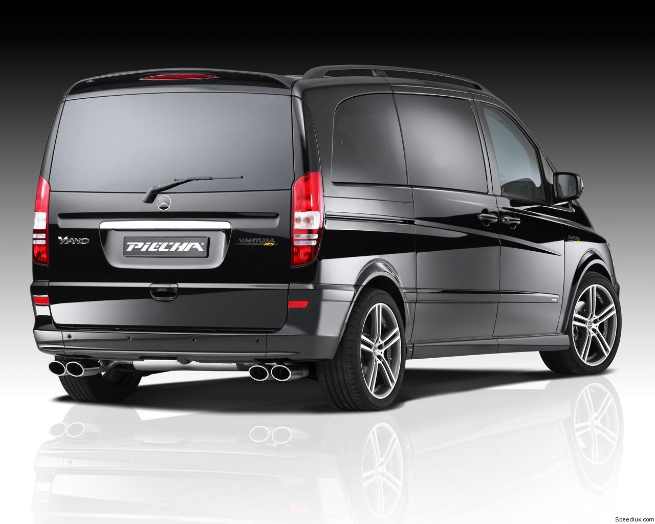 Mercedes Benz Viano Facelift Gets Full Styling Kit From Jms And Piecha