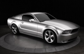 Iacocca Silver 45th Anniversary Edition Ford Mustang