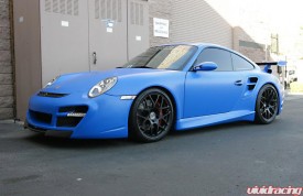 800 horsepower Flat Blue Porsche 997 Twin-Turbo