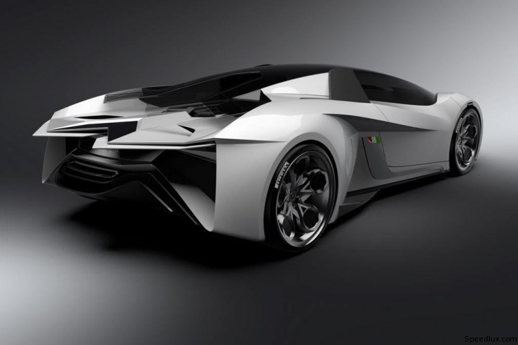 Lamborghini Diamante concept artist rendering for the year 2023