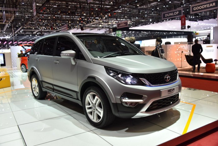 Images of Tata Hexa concept