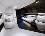 Mercedes Benz Private Jet Interior at EBASE