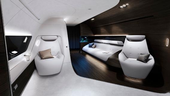 Mercedes Benz Design Show First Luxurious Private Jet