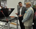 Narendra Modi at Tesla Motors