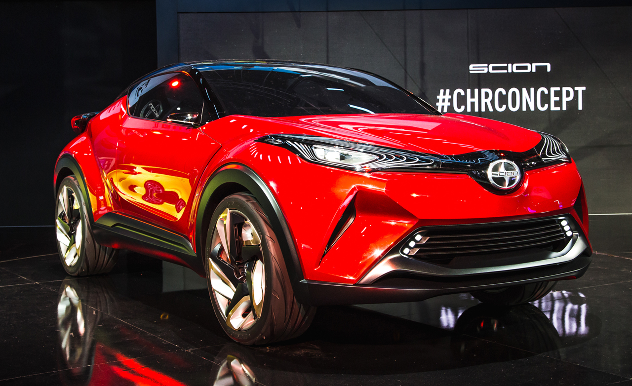 2016 Scion C-HR Concept Debuts at Los Angeles Auto Show 2015