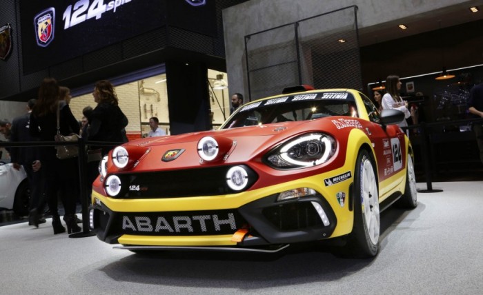 2017 Fiat Abarth 124 Spider rally concept images