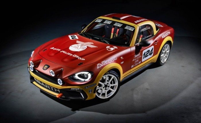 2017 Fiat Abarth 124 Spider rally concept images