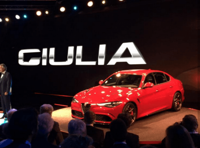 geneva motor show 2016, Alfa Romeo Giulia