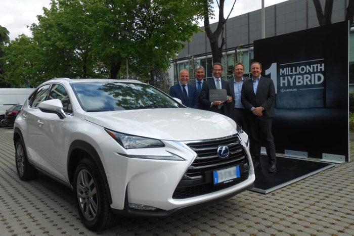 Lexus millionth hybrid premium car