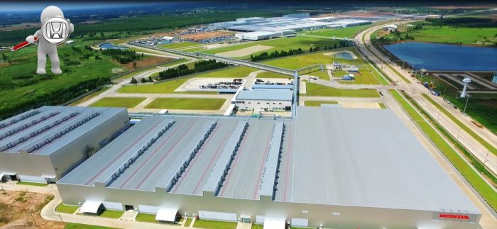 Honda in Prachinburi, Thailand