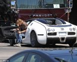 Keith Urban with his Bugatti Veyron at Nashville