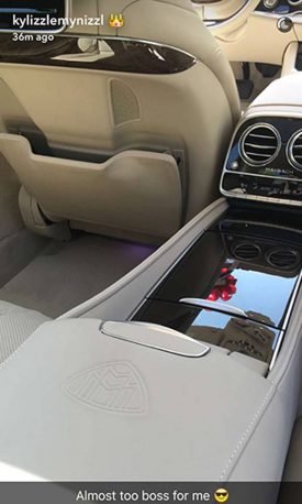 Images of kylie jenner mercedes maybach
