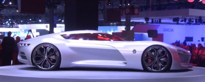 Renault Trezor, Paris motor show