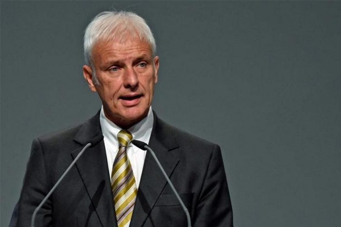 Volkswagen CEO Matthias Müller