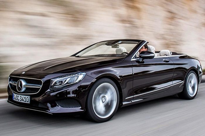 Mercedes S Class Cabriolet pictures