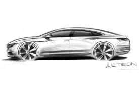 Volkswagen Arteon prototype sketch