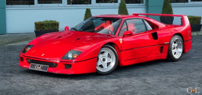 Eric Clapton Ferrari F40