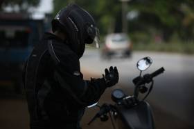 motorbike rider