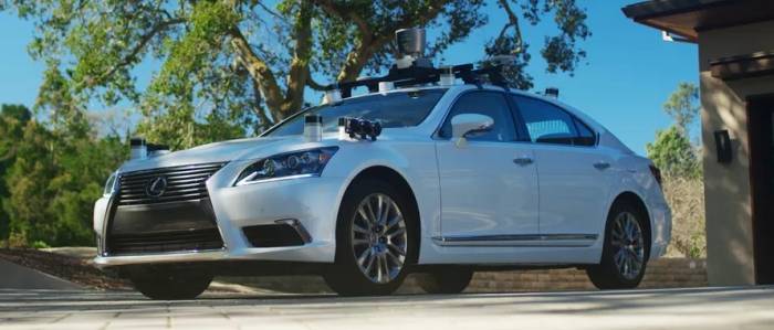 Toyota Research Institute self-driving car