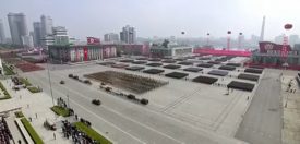 2017 North Korea parade used China Sinotruck