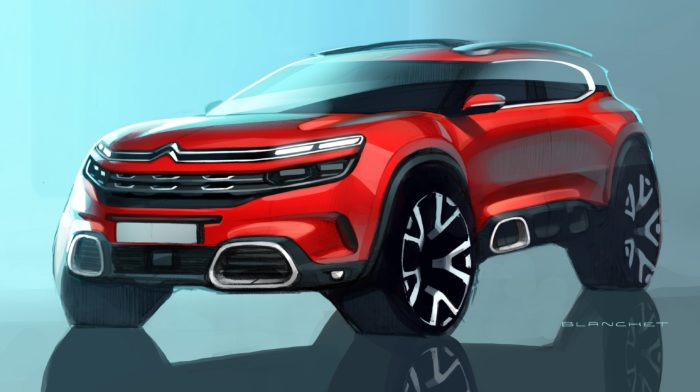 citroen c5 aircross unveiled