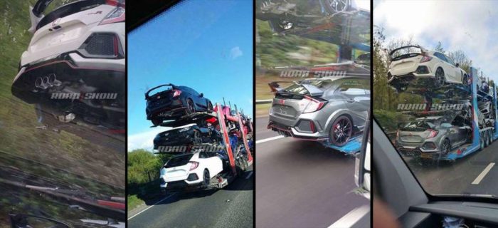 2017 Honda Civic Type R spotted