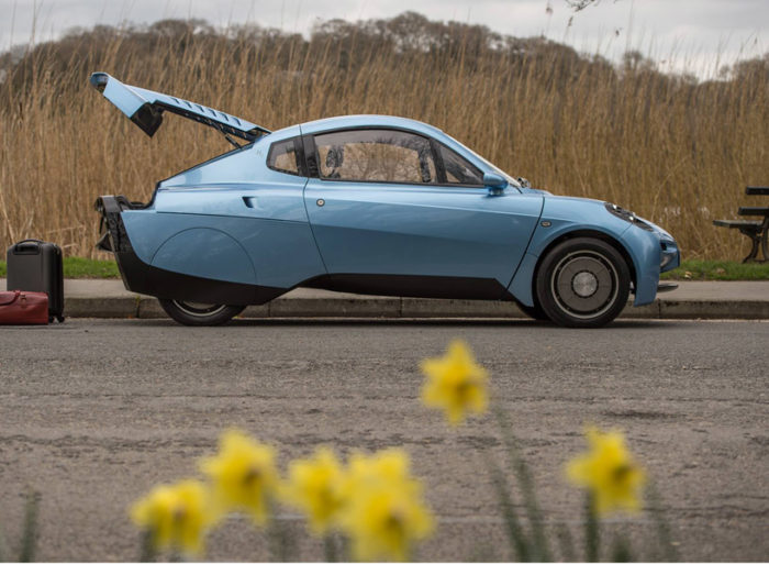 Riversimple Rasa hydrogen fuel cell electric car