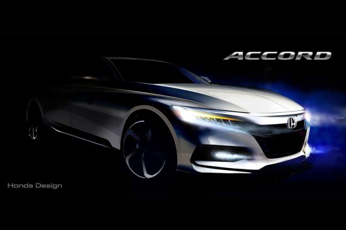 2018 Honda Accord sketch