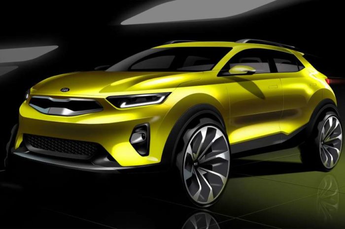 2018 Kia Stonic sketches