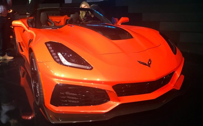 Corvette ZR1 convertible unveiled ahead of Los Angeles Auto Show