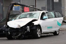 London car accident 5 injured