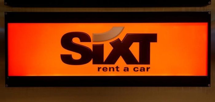 Sixt rent a car