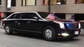 US presidential limousine images