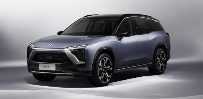 NIO es8 electric car