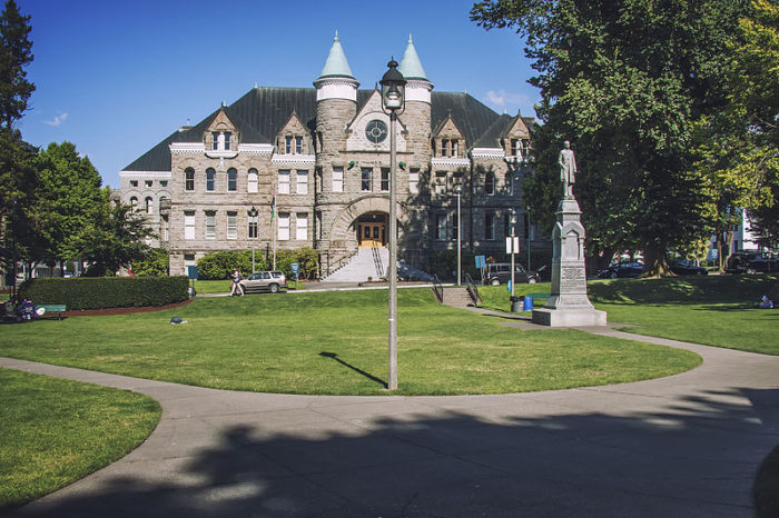 Olympia, WA — Old Capitol Building and Sylvester Park